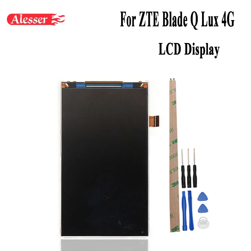 Alesser ل zte بليد س لوكس 4 جرام شاشة lcd شاشة مثالية استبدال الملحقات ل zte بليد س لوكس 4 جرام cellphone مع أدوات