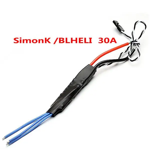 

F15956/7 30A Mini ESC 2-4S BLHELI V13.2 / Simonk Firmware Speed Controller for Multi-Rotor RC Quadcopter Multicopter Airplanes