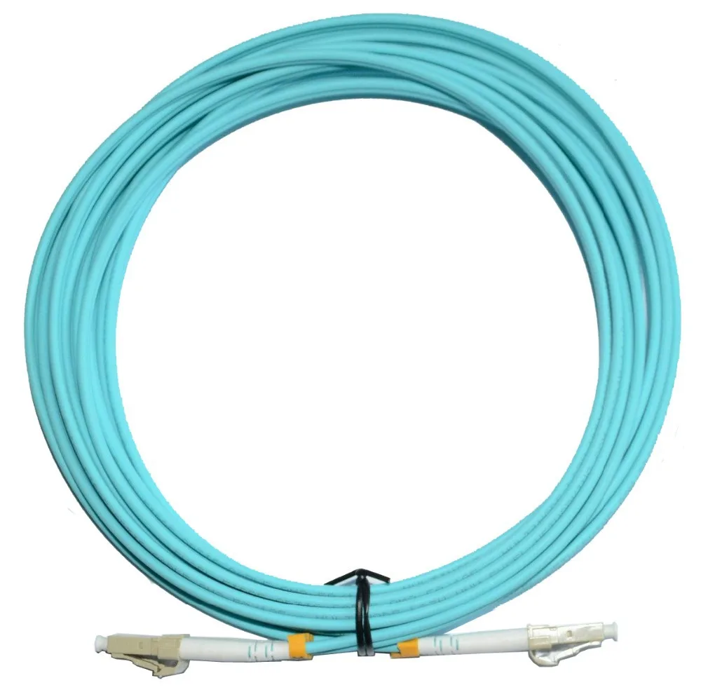

20M LC-LC DUPLEX 10 GIGABIT 50/125 MULTIMODE FIBER OPTIC CABLE OM3 AQUA 10GB,PATCH CORD JUMPER