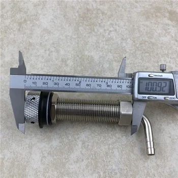 Draft Beer 4 Inch 100mm G5/8 Long Shank With Nut Tail Kit For Homebrew Keg Beer Faucet Tap Kegerator Tap