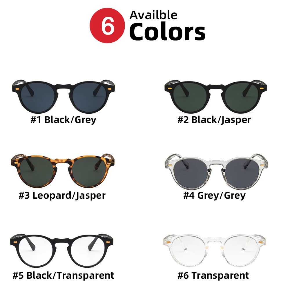 Persol 32312023 Trendy Oval Sunglasses Men - Uv400 Clear Lens,  Anti-reflective