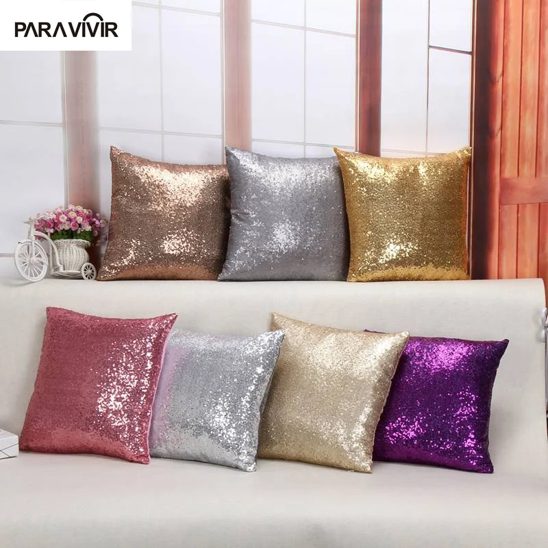 solid color mermaid glitter sequins cushion covers for home decor square 4040 cm bling decorative throw pillow cushion fundas - Decorative Pillows Cheap solid color mermaid glitter sequins cushion covers for home decor square 4040 cm bling decorative throw pillow cushion fundas - Decorative Pillows Cheap