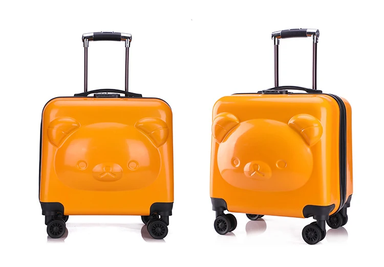 Детский Дорожный чемодан на колесиках для багажа, сумка на колесиках, Дорожный чемодан для детей, чемодан для мальчиков и девочек, картонная коробка