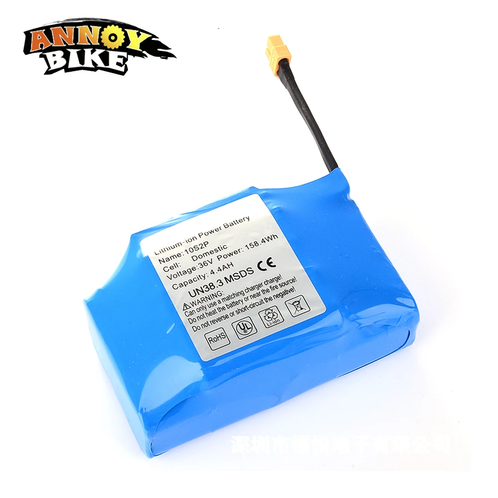 

Balance Scooter 36V 5.2Ah Battery For Electric Bicycle Lithium Battery 52V Ebike Long Life Triangle Battery scooter accessories