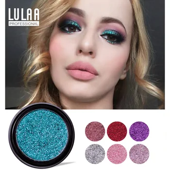 

6pcs/lot 14 Colors Metallic Shimmer Eye Shadow Palette Smoky Purple Red Blue Pigmented Powder Glitter Eyeshadow Kits Cosmetic