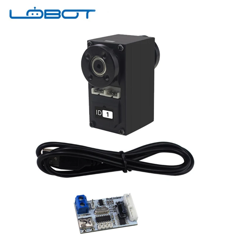 LOBOT шины Micro Servo LX 15D Мотор металла Шестерни ttl USB отладки Пульты дистанционного