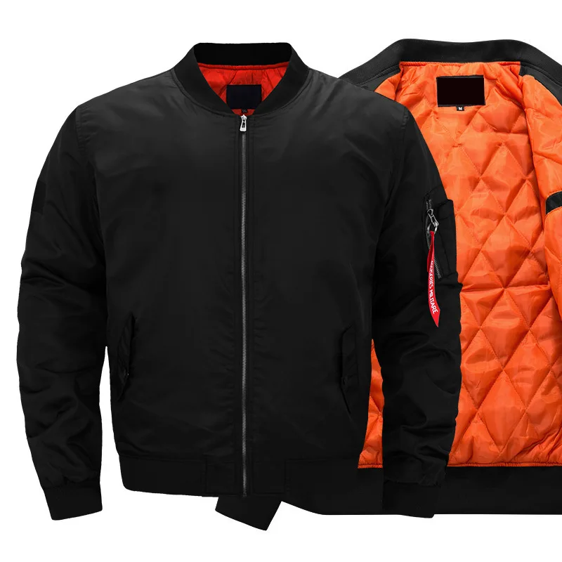 Мужская куртка-пилот MA1 большие размеры 4XL 5XL куртка-бомбер с американским флагом