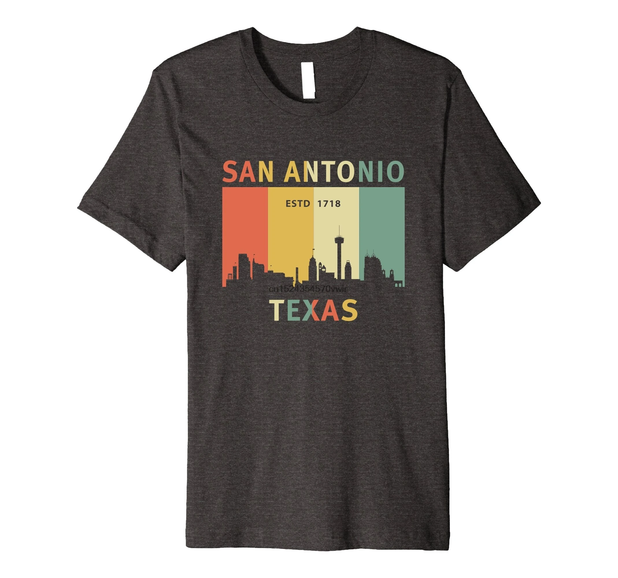 Retro Vintage San Antonio Shirt Skyline Alamo City TX Teein TShirts