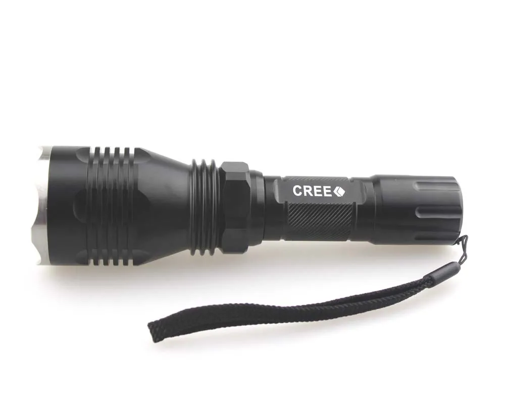 UniqueFire HS-802 CREE XM-L2 U2 1400lm 1-режим Светодиодный фонарик+ удлинитель трубки(1x18650/2x18650