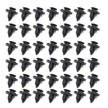 

8mm Fender Clips Plastic Push Rivet Fastener Flaps For Nissan Brand New