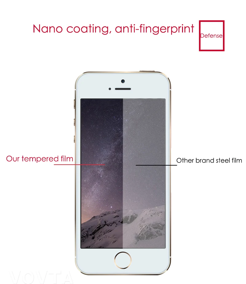 0.26mm Tempered Glass for iphone 5s 6 6 s 7 Plus Protective film 9 H Premium Screen Protector for iPhone 5 8 SE Tempered Glass6