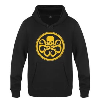 

Hoodies Men Movie Captain America Hydra Printed Mens Hoodie Fleece Long Sleeve Men's Sweatshirt Tracksuit Pullover Moletom Hot