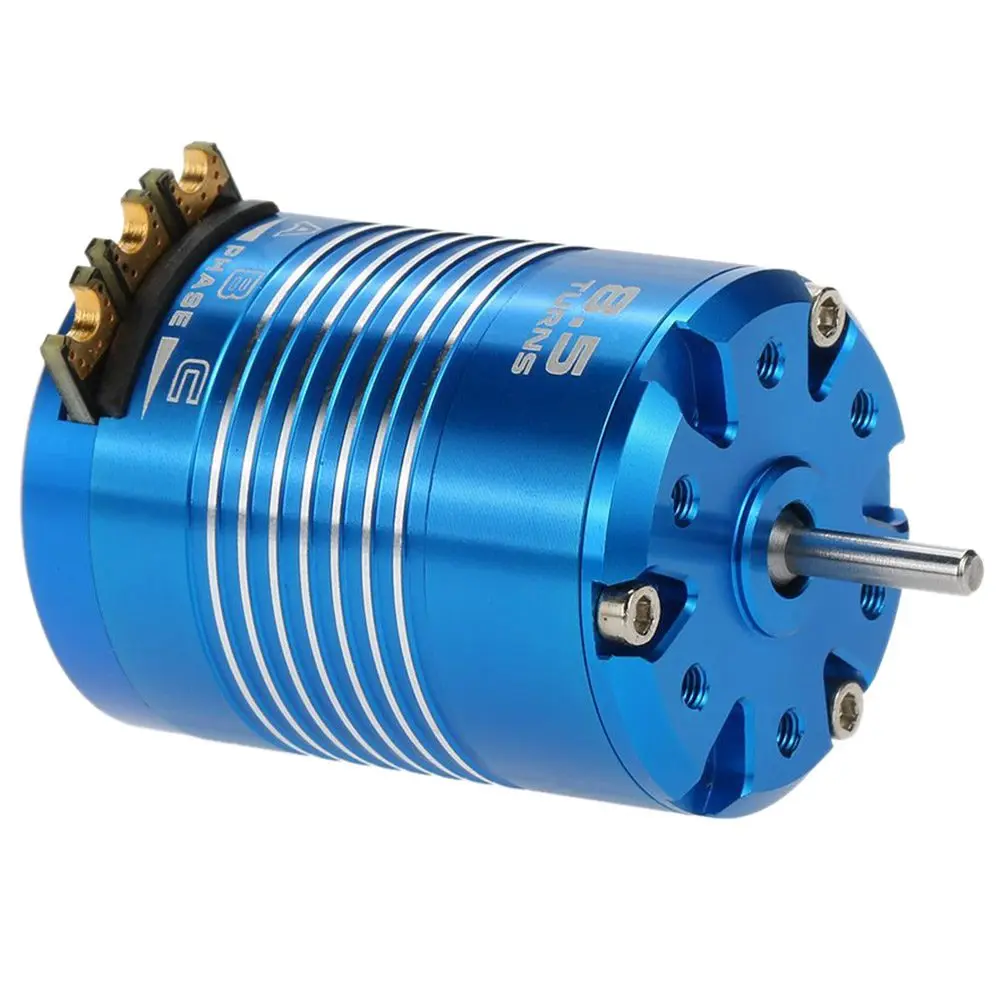 Billige 2018 neue Ankunft Hohe Effizienz 540 Sensored Bürstenlosen Motor für 1 10 RC Auto Blau