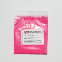 Поставка флуоресцентный пигмент, розовый красный цвет порошок, яркие цвета, неоновый пигмент, 1 лот = 200 грамм HLP-8010 розовый красный