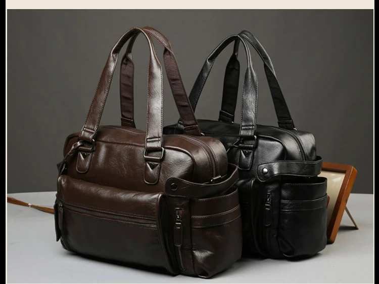 WEIXIER, мужская, новинка, брендовая, модная, из искусственной кожи, большая вместительность, мужская сумка для путешествий, многофункциональная, повседневная, мужская, на плечо, модные сумки