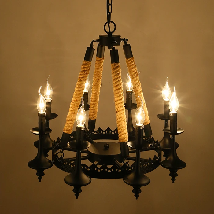 nordic country lace hemp lights western restaurant clothing store cafe loft vintage decoration pendant light - Western Decorations nordic country lace hemp lights western restaurant clothing store cafe loft vintage decoration pendant light - Western Decorations