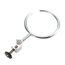 Железное металлическое опорное кольцо внутренний диаметр 45 мм, стенд для лаборатории основание с шнеком