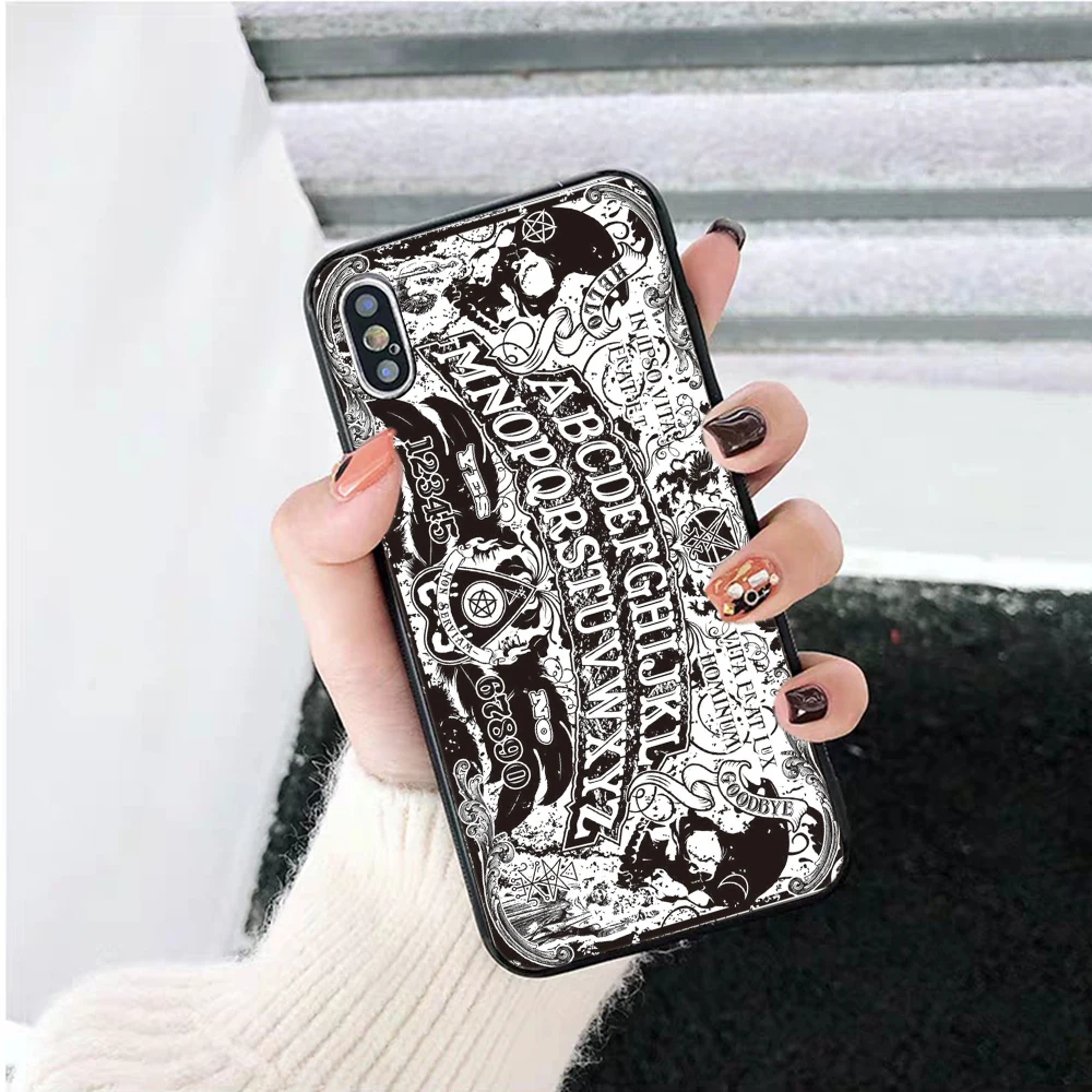 Lavaza Ouija доска Роскошные Coque силиконовый чехол для iPhone 5 5S 6 6 S плюс 7 8 X XS Max XR