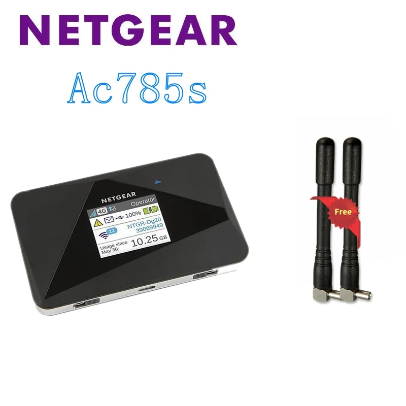Разблокированный сетевой Aircard AC785s 785s LTE 4g Роутер lte mifi роутер 4G Карманный wifi Hotspot Plus