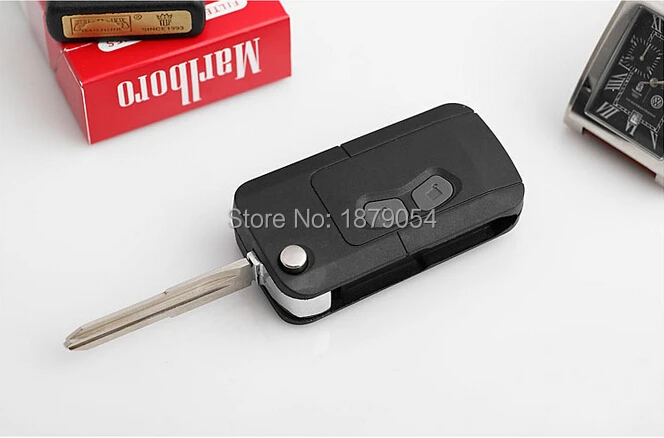 Mitsubishi Lancer Modified Flip Remote Key Shell 2 Button(20).jpg