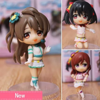

Anime love live Minami Kotori Nishikino Maki Yazawa Nico PVC Action Figure Collectible Model doll toy 8cm (3pcs/set)