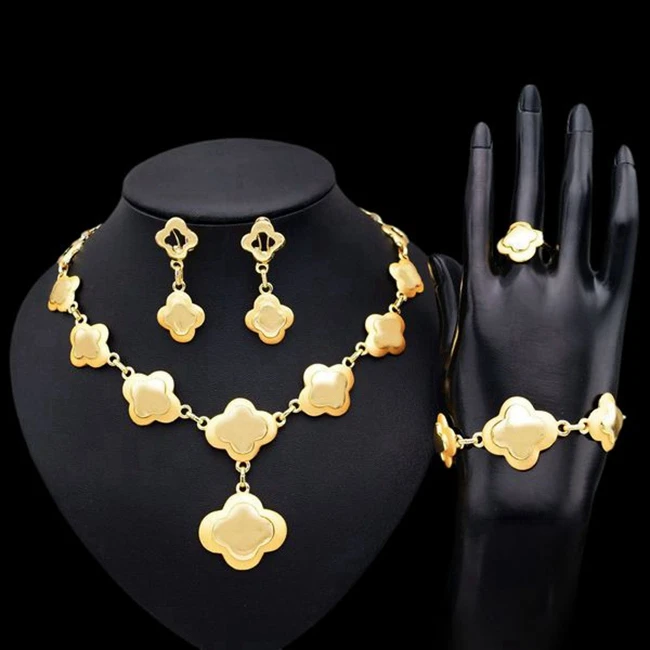 

Free Shipping Yulaili High Quality Square Design Alloy Jewelry Sets For Ladies Costume