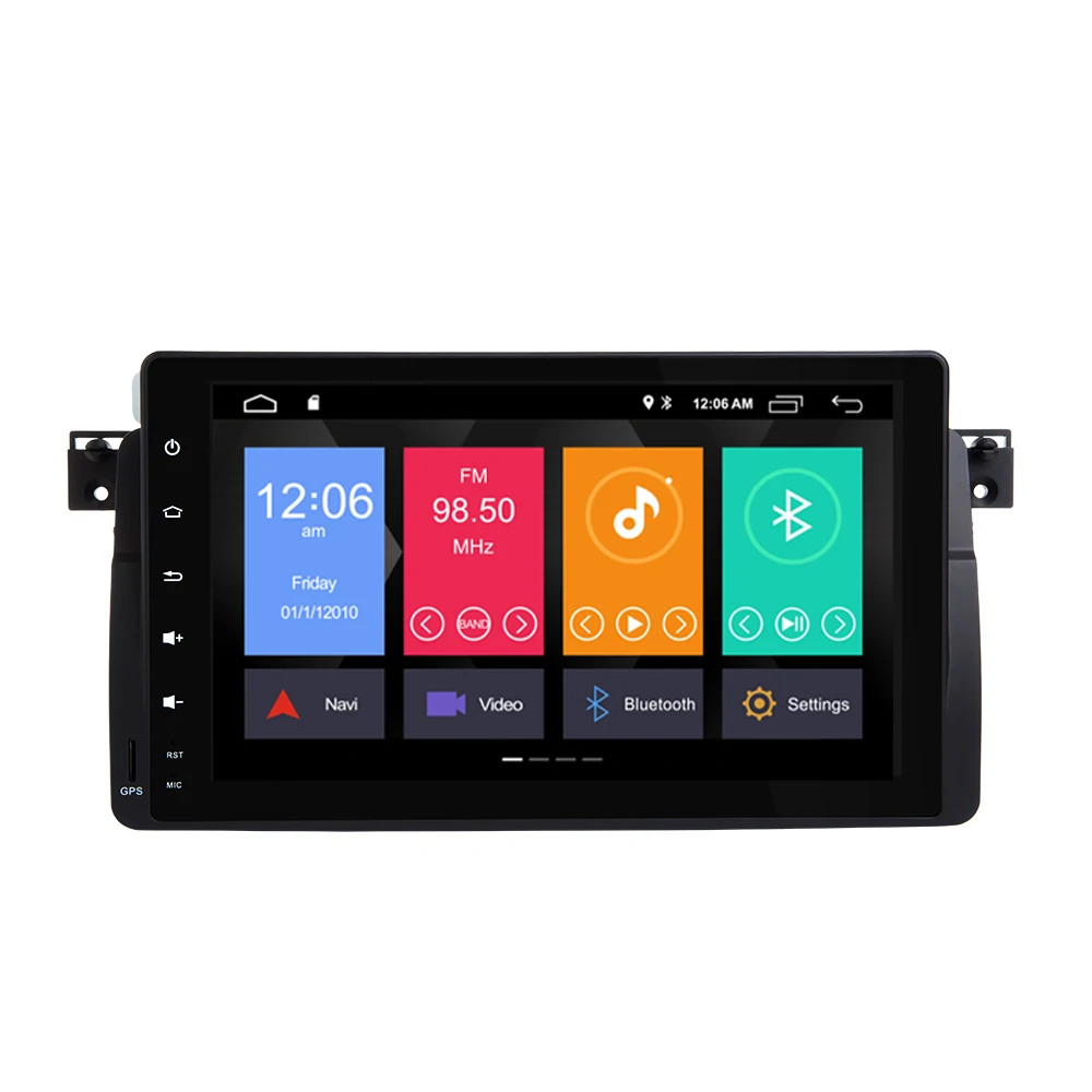 Best Car Multimedia Player 1Din Android 9 For BMW E46 M3 Rover 75 Coupe AutoRadio Navigation GPS head unit stereo318/320/325/330/335 1