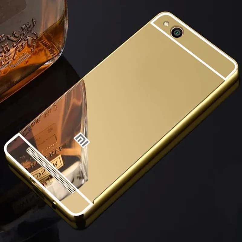For-Coque-Xiaomi-Redmi-5A-Case-Aluminum-Metal-Bumper-Mirror-Acrylic-Back-Case-For-Xiaomi-Redmi