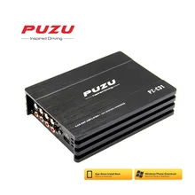 PUZU ISO arnés de cableado de cable de coche DSP amplificador 4X150W apoyo PC 31 EQ APP de android bluetooth sin pérdida de música USB