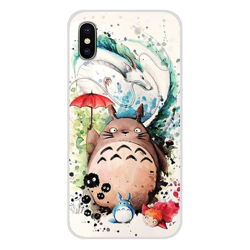 Studio Ghibli Ghiblies сосед Тоторо чехлы из термопластичного полиуретана для Samsung Galaxy J1 J2 J3