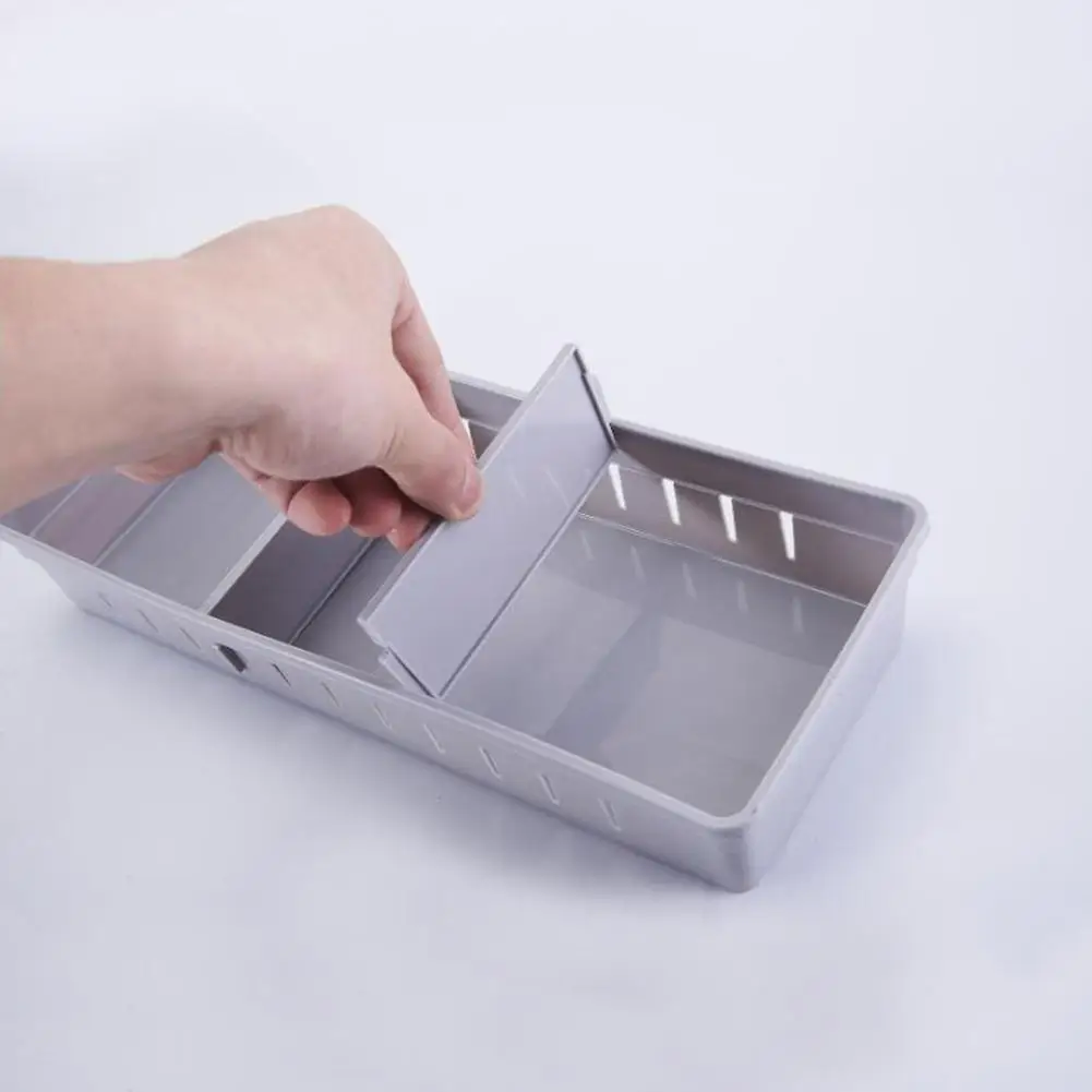 

2PCS Japanese-style Storage Box Drawer-separated Separate Packet Holder For Kitchen Tableware Organizer