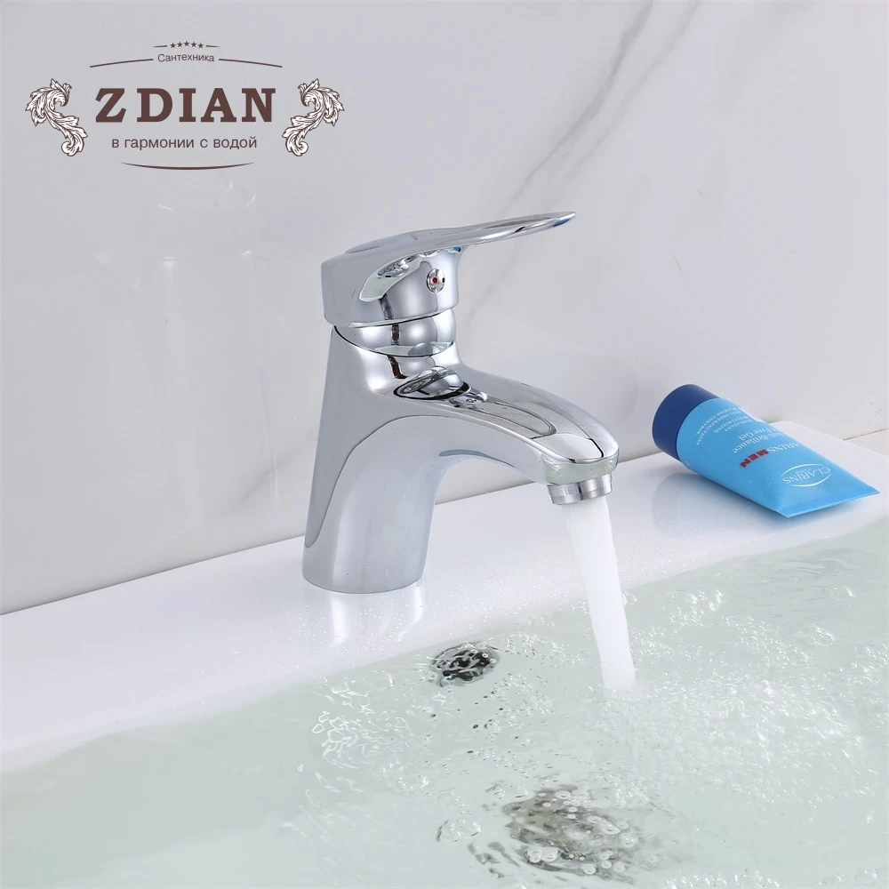 

Modern Style High Quality Bathroom Faucets Basin Faucet Single Hole Basin Mixer Ceramic cartridge sink water vintage Mixers