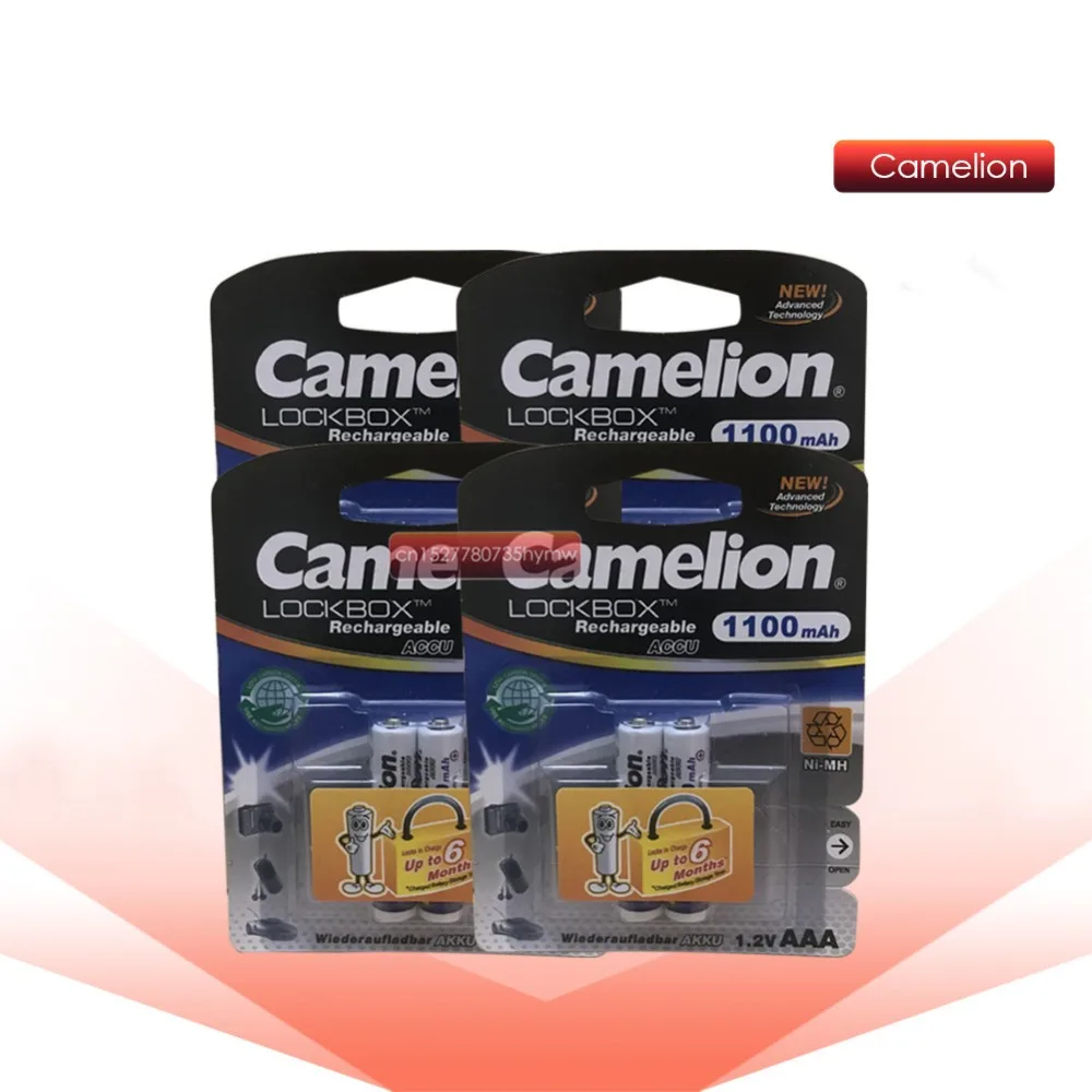 

Camelion 1100mAh 1.2V AAA Battery NiMH Ni-MH Rechargeable Battery Low self discharge high capacity