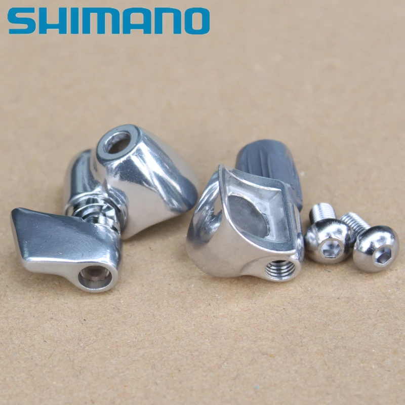 

Shimano road bicycle Shifting Lever converted to Dual Control Lever frame outer stopper assembly