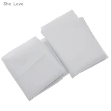 Chzimade ferro de interconexão de tecido, branco, não tecido, 100cm, 25g, 45g forro adesivo diy
