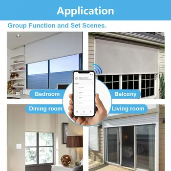 

Smart US Alexa Wifi Switch Curtain Switch Support APP Remote Control Voice Controlling Wifi Curtain Controller New