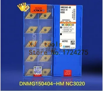 

Free Shipping 10PCS DNMG150404 NC3020 Carbid Turning Inserts for Lathe Holder MDJNR/MDUNR/MDPNR,Suitable for processing of Steel