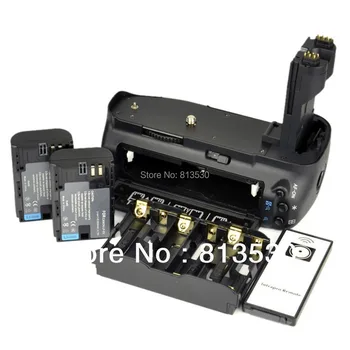 

BG-E7 Battery Grip + Wireless Remote Control + 2X LP-E6 LPE6 Batteries for Canon EOS 7D Digital SLR Camera.