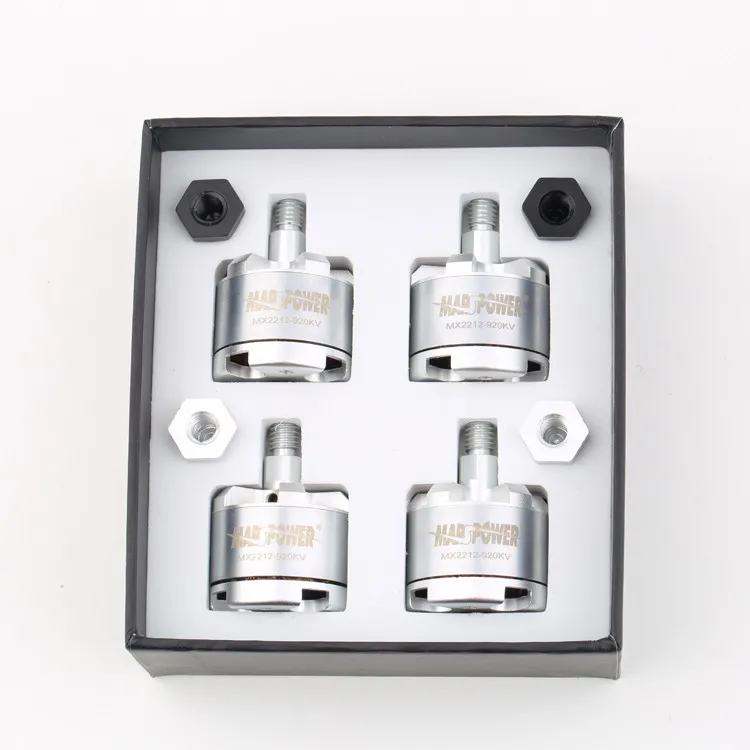 4pcs/lot MARSPOWER MX2212 920KV Brushless Motor CW/CCW For DJI Phantom 1/2 F330 F450 F550 RC Quadcopter