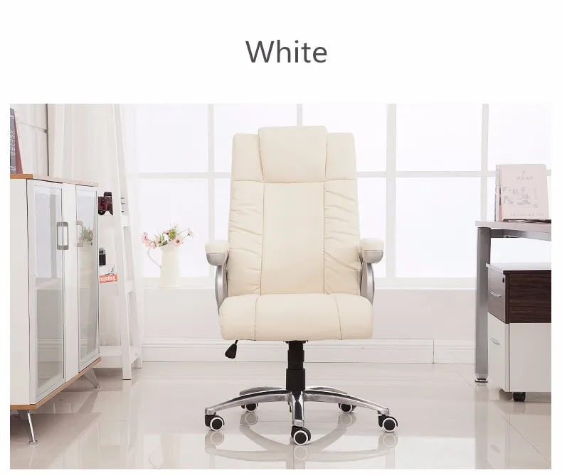 Высококачественный супер мягкий офисный стул отдыха лежа босс стул с подъемником Регулируемый поворотный стул Эргономичный компьютерный стул