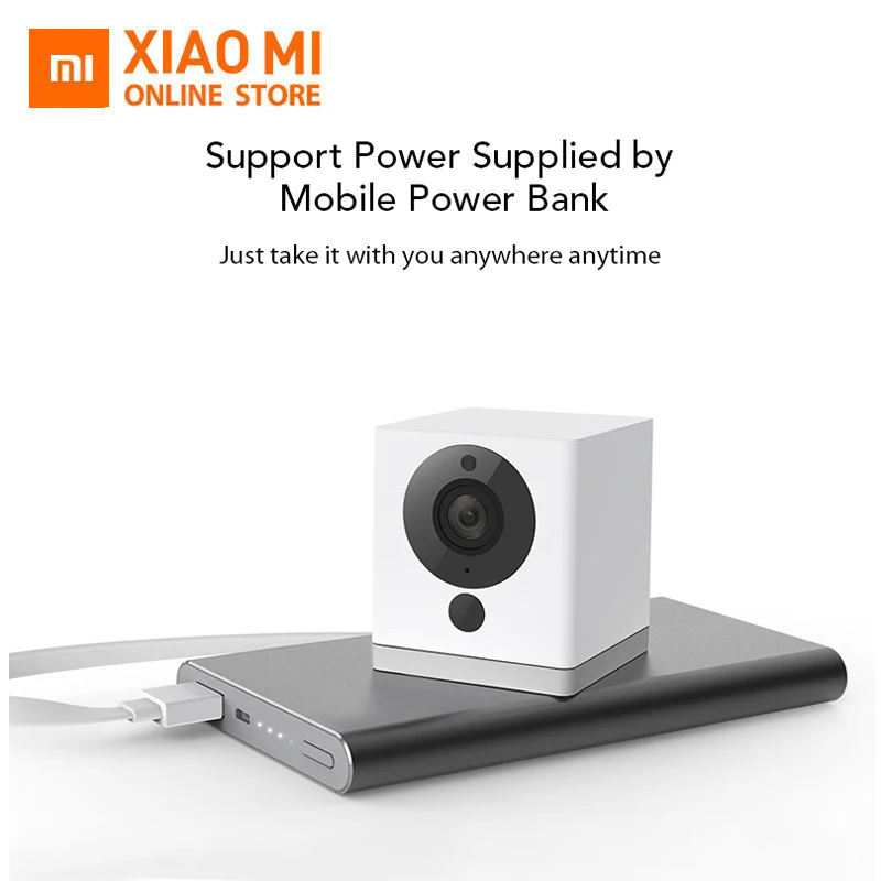 Оригинальный Xiaomi CCTV Mijia 1S 110 градусов F2.0 8X 1080P цифровой зум смарт камера IP WIFI