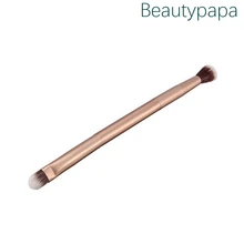 

Beautypapa Bouble Eyeshadow Eye brow Brush Champagne Gold Cosmetic Tools Makeup Brushes For Eye shadow Beauty Make up tools