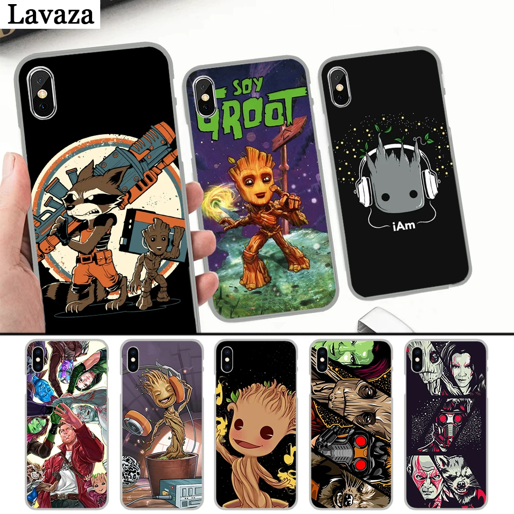 

Lavaza Guardians of Marvel New Luxury fashion Hard Case for iPhone 4 4S 5 5S 5C 6 6S 7 8 Plus X XS MAX XR