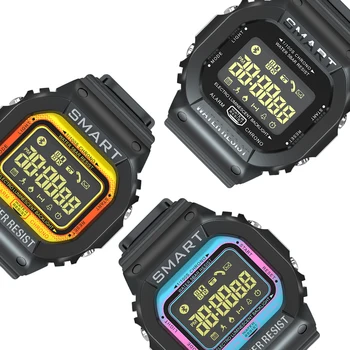 

EX16T 1.21 LCD Full View Screen Outdoors Sports 5ATM Smart Watch Men Camera Remote Control Heart Rate Fitness Tracker Smartwatch