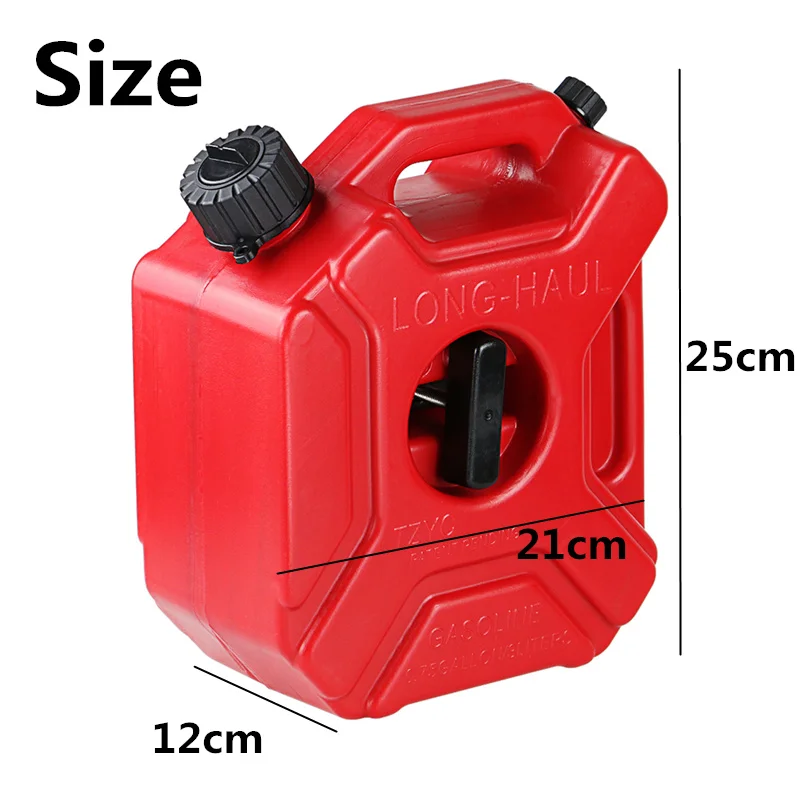 3L Portable Jerrycan Gas Diesel Bucket ATV Motorcycle Tool Fuel Tank Universal eBay