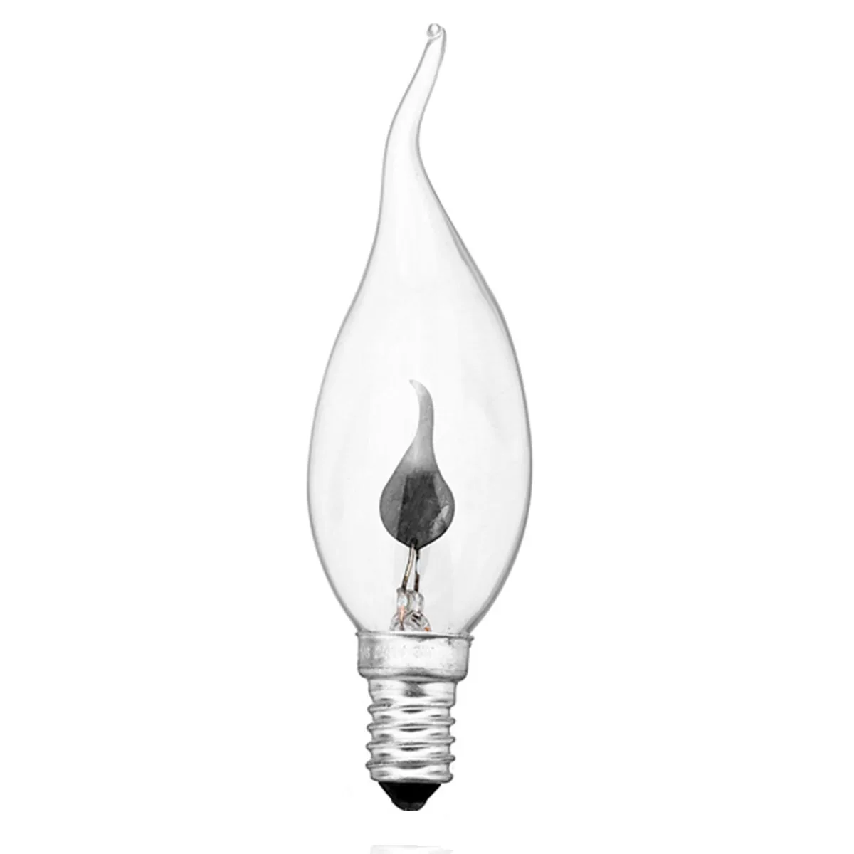Винтажный светильник, лампа Эдисона E14 3 Вт, ретро подвесной светильник, лампа накаливания в форме свечи, лампа накаливания, теплый белый художественный декор, светильник ing 220 В