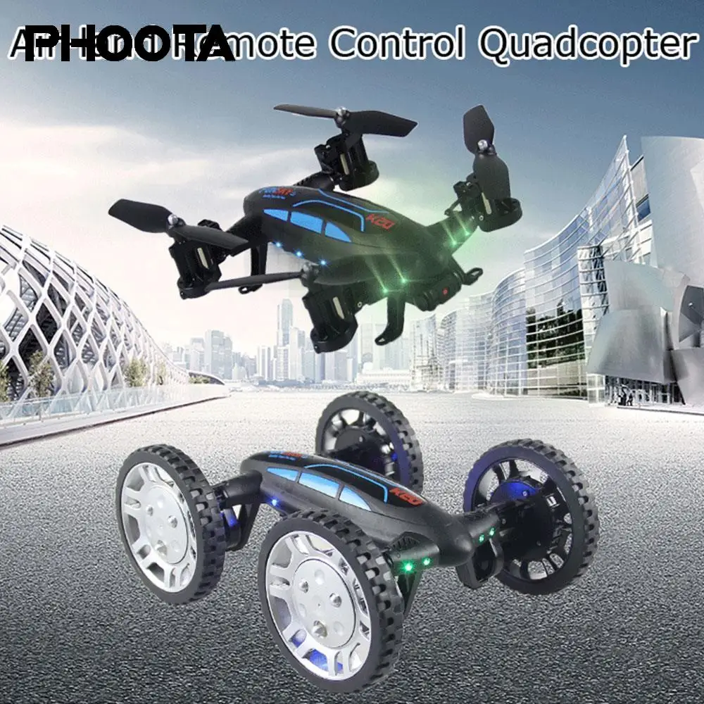 

Phoota Drone Intelligent K20 0.3MP HD Camera FPV Quadcopter Aircraft One Key Take Off Transform Drone