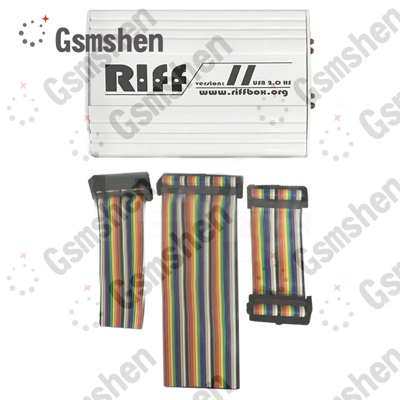 Gsmshen 100% original new RIFF box V2 Best Jtag For HTC SAMSUNG Huawei Unlock&ampFlash&ampRepair With flat cables | Мобильные