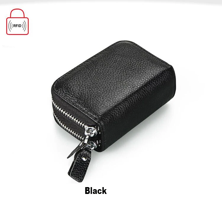 Genuine Leather Women Wallet And card holder Coin Purses Female Small Portomonee Rfid Wallet Lady Purse For Girls Money Bag