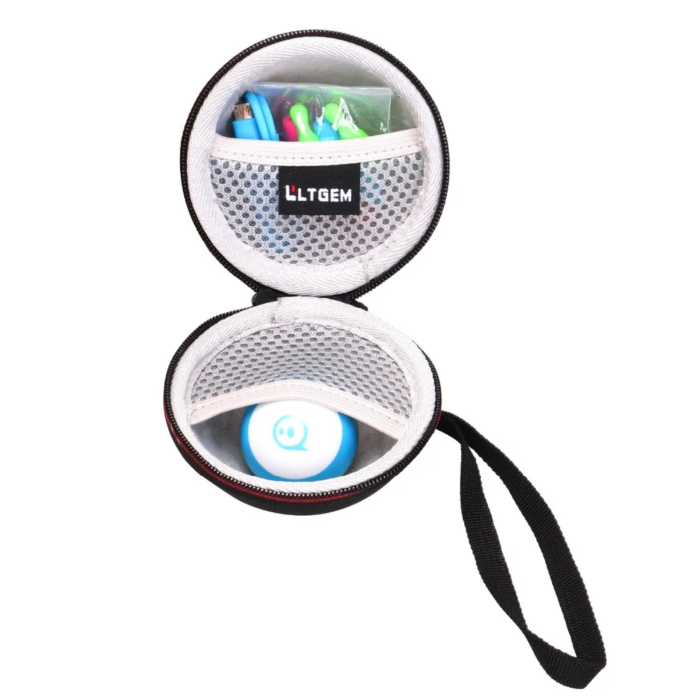 LTGEM إيفا غطاء واقٍ مزخرف لهاتف آيفون ل Sphero البسيطة التطبيق-التحكم روبوت الكرة-السفر واقية حمل حقيبة التخزين